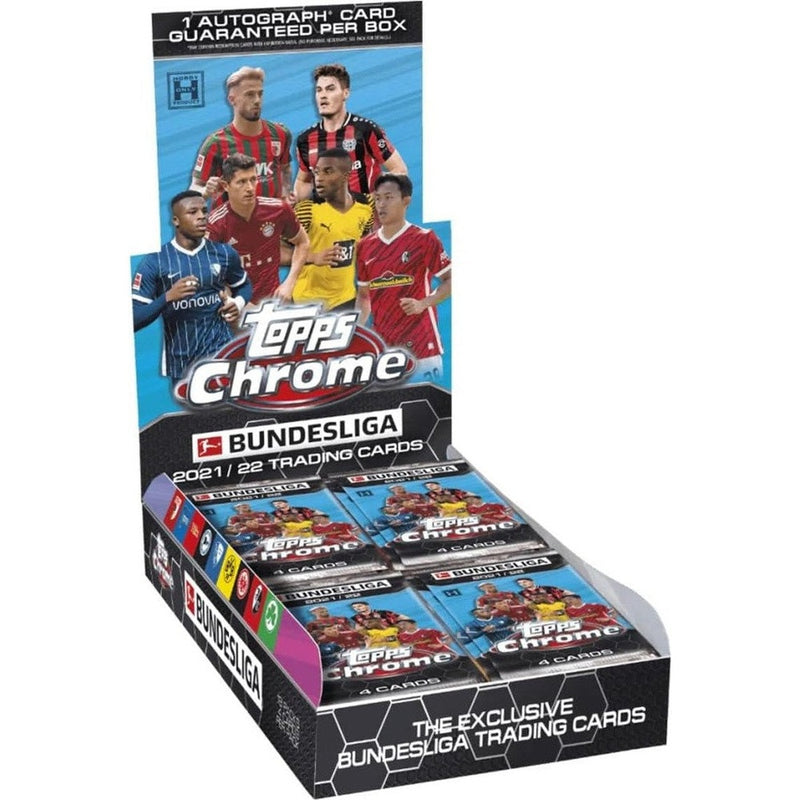 2021-22 Topps Chrome Bundesliga Soccer Hobby Box