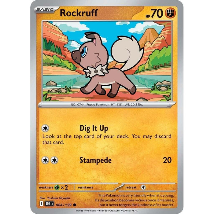 Rockruff [JTG - 084/159]