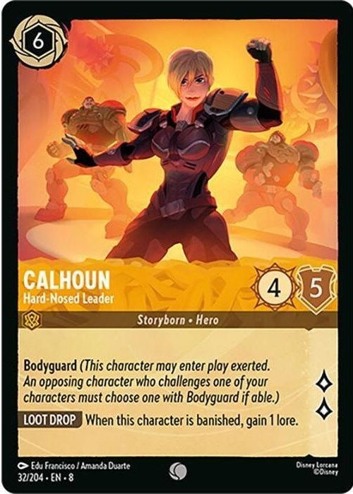 Calhoun - Hard-Nosed Leader [8 - 32/204]