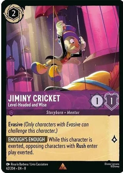 Jiminy Cricket - Level-Headed and Wise [8 - 62/204]