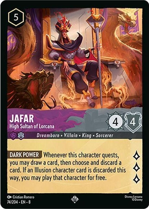 Jafar - High Sultan of Lorcana [8 - 74/204]