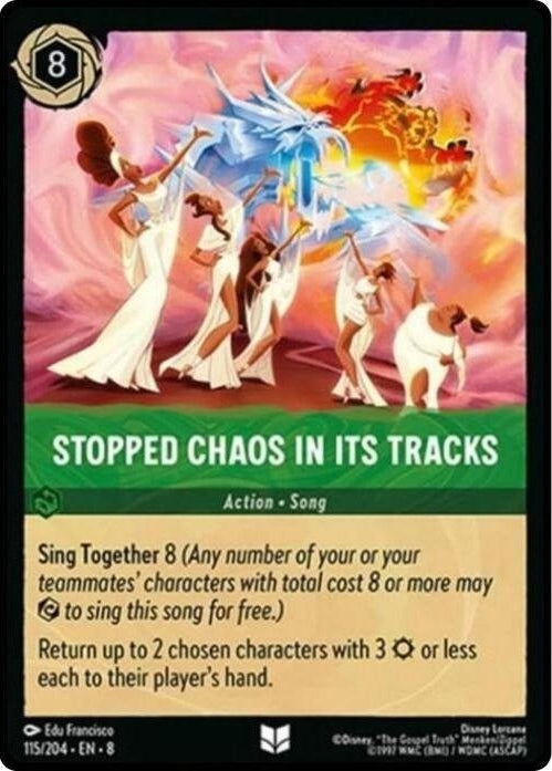 Stopped Chaos in Its tracks [8 - 115/204]