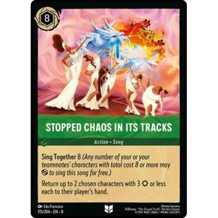 Stopped Chaos in Its tracks [8 - 115/204]