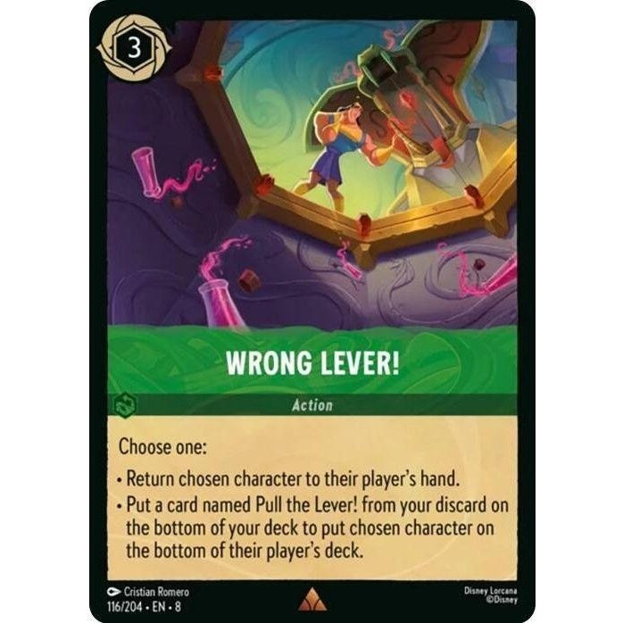 Wrong Lever! [8 - 116/204]