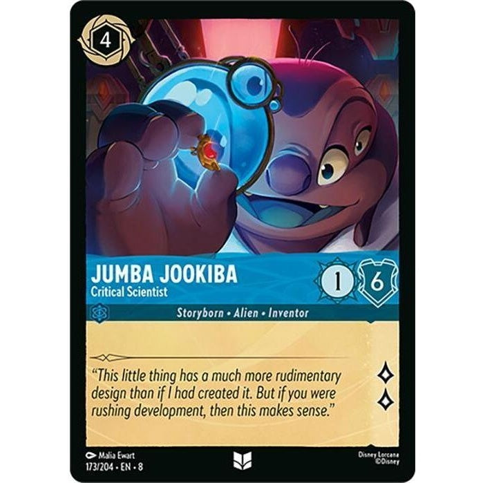 Jumba Jookiba - Critical Scientist [8 - 173/204]