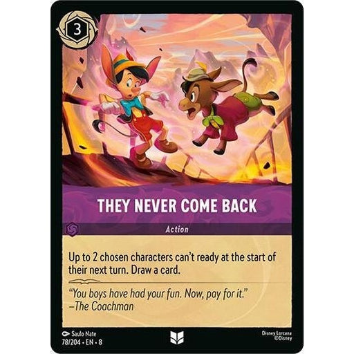 They Never Come Back