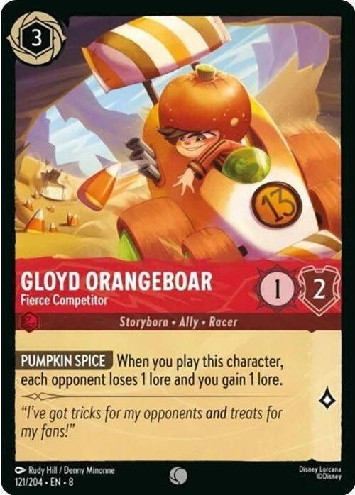 Gloyd Orangeboar - Fierce Competitor [8 - 121/204]