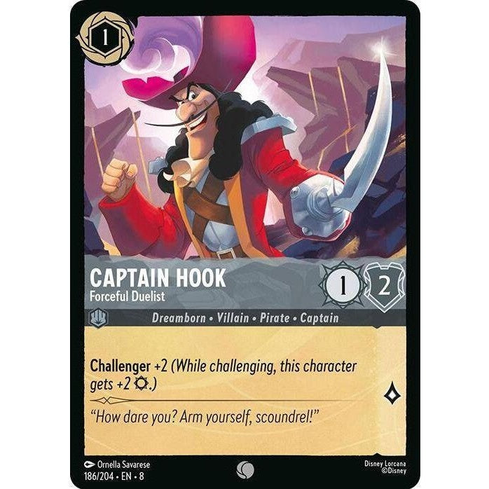 Captain Hook - Forceful Duelist [8 - 186/204]