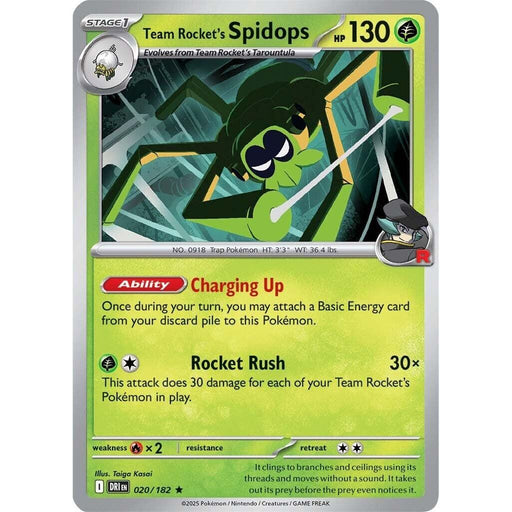 Team Rocket's Spidops - 020/182