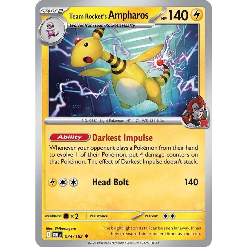 Team Rocket's Ampharos