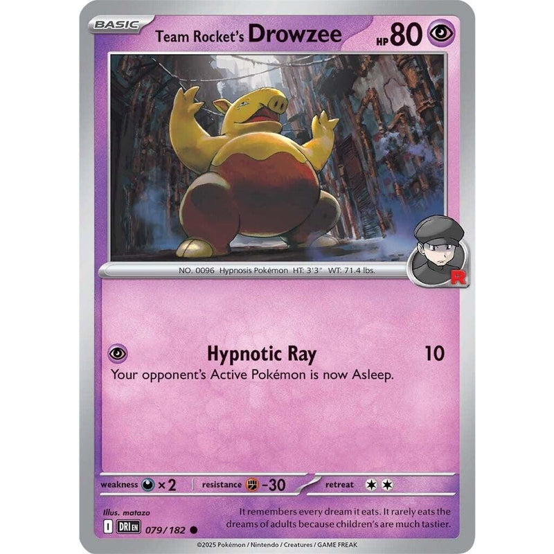 Team Rocket's Drowzee