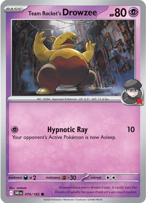 Team Rocket's Drowzee