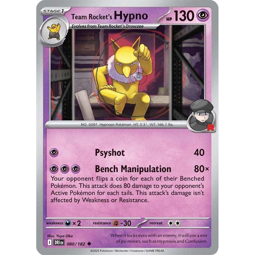 Team Rocket's Hypno