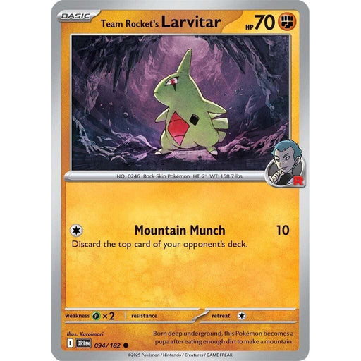 Team Rocket's Larvitar