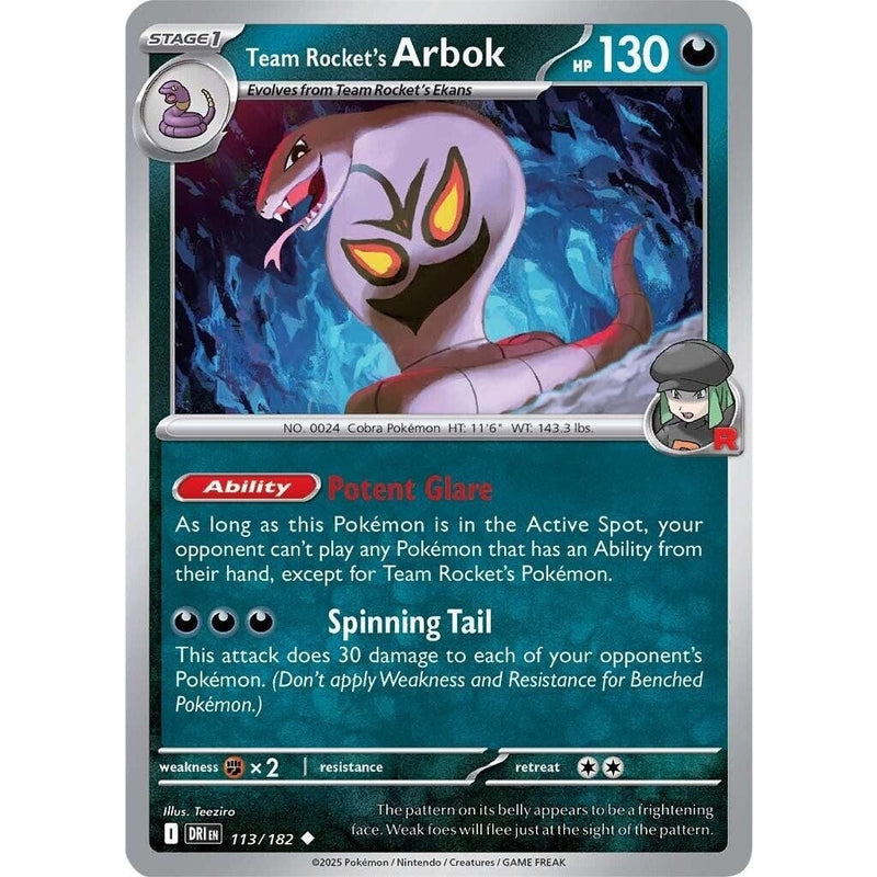 Team Rocket's Arbok