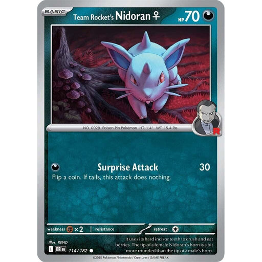 Team Rocket's Nidoran F