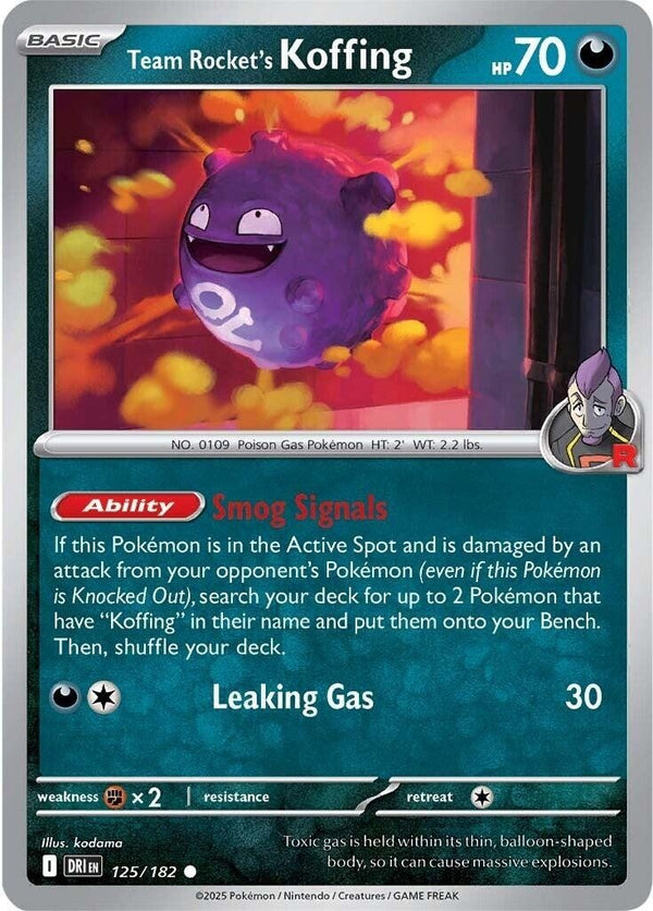 Team Rocket's Koffing