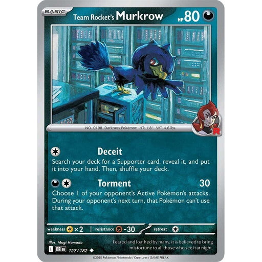 Team Rocket's Murkrow - 127/182