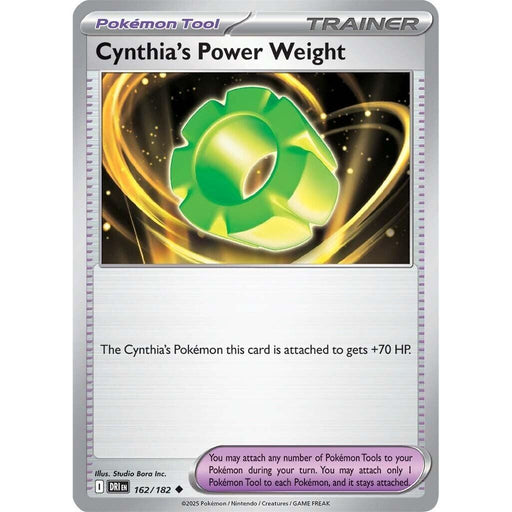Cynthia's Power Weight