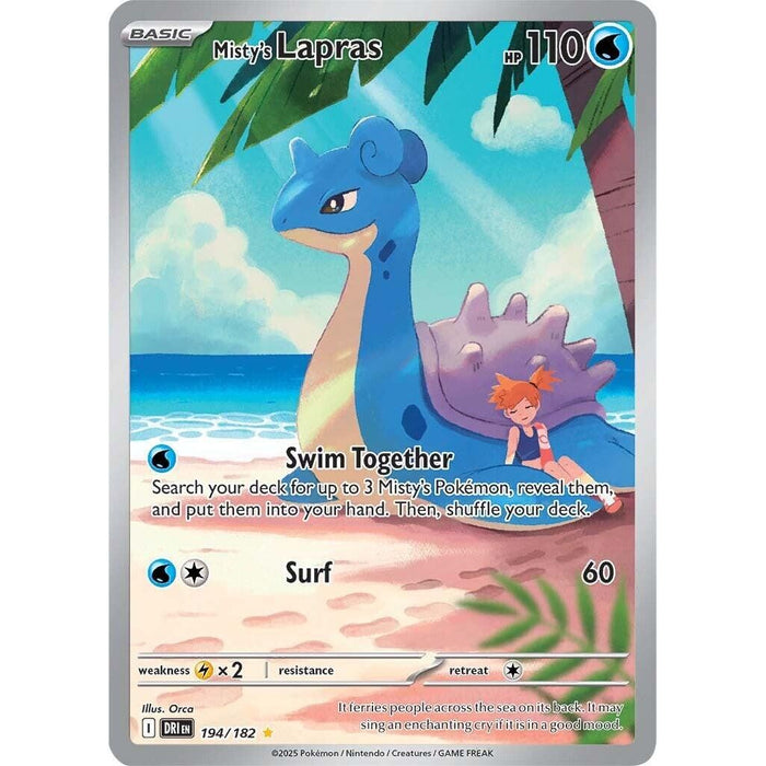 Misty's Lapras - 194/182