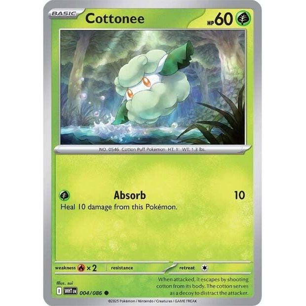 Cottonee [WHT - 004/086]