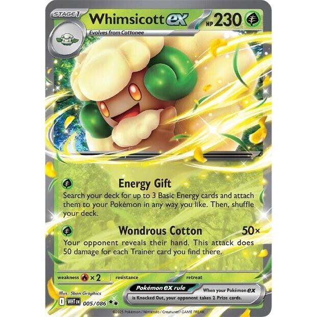 Whimsicott ex [WHT - 005/086]