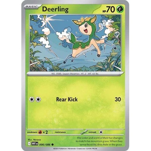 Deerling [WHT - 006/086]