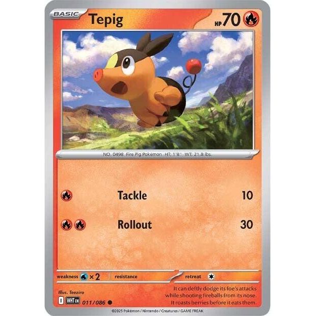 Tepig [WHT - 011/086]
