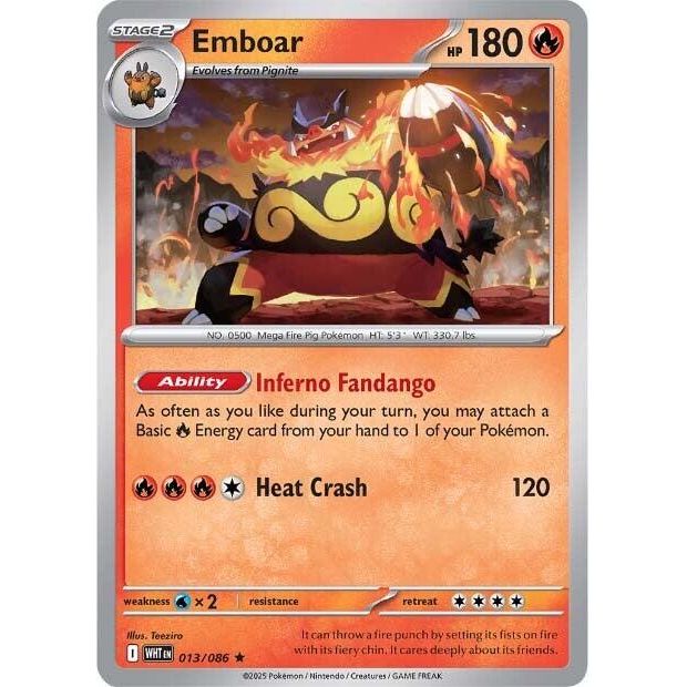 Emboar [WHT - 013/086]