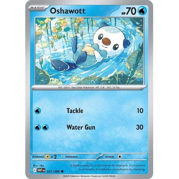 Oshawott [WHT - 021/086]