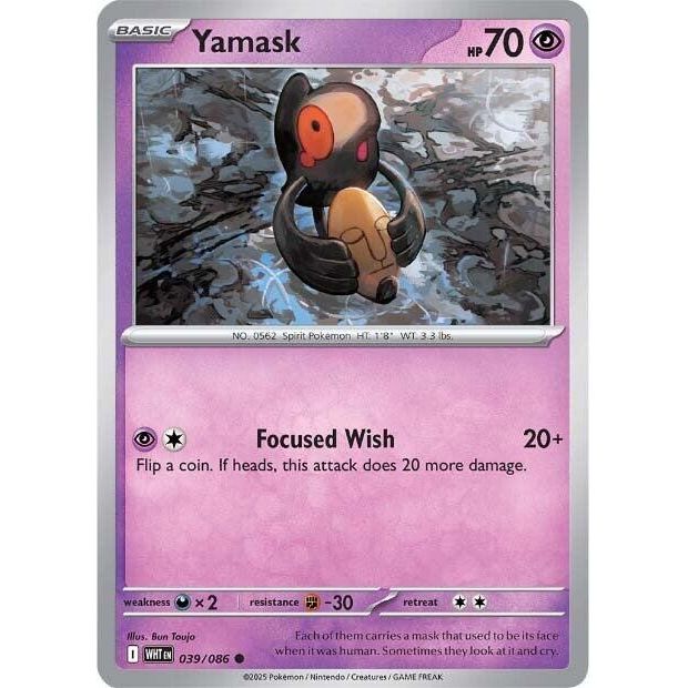 Yamask [WHT - 039/086]