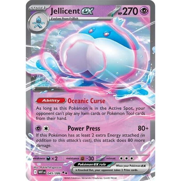 Jellicent ex [WHT - 045/086]