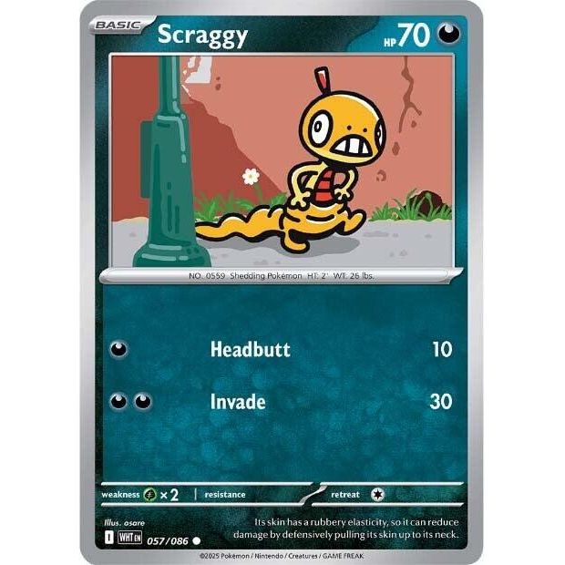 Scraggy [WHT - 057/086]