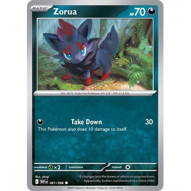 Zorua [WHT - 061/086]