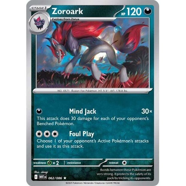 Zoroark [WHT - 062/086]
