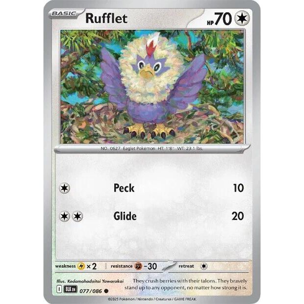 Rufflet [BLK - 077/086]