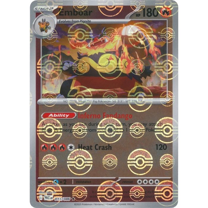 Emboar (Poke Ball Pattern)