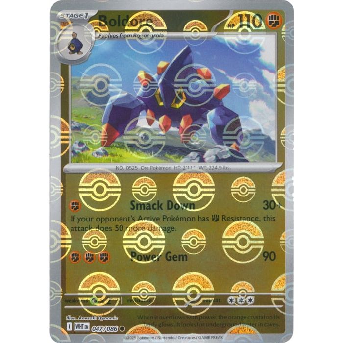 Boldore (Poke Ball Pattern)