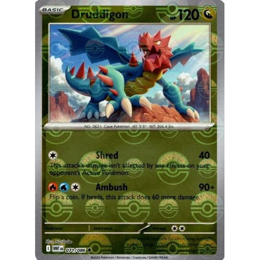 Druddigon (Poke Ball Pattern)