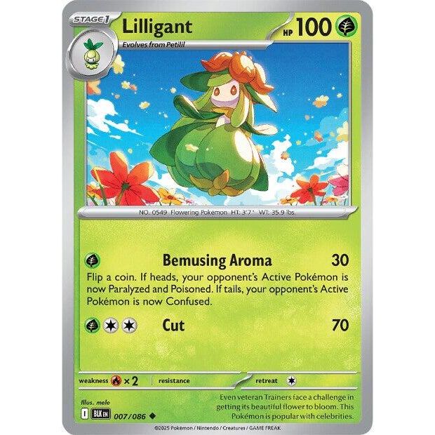 Lilligant [BLK - 007/086]