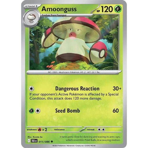 Amoonguss [BLK - 011/086]