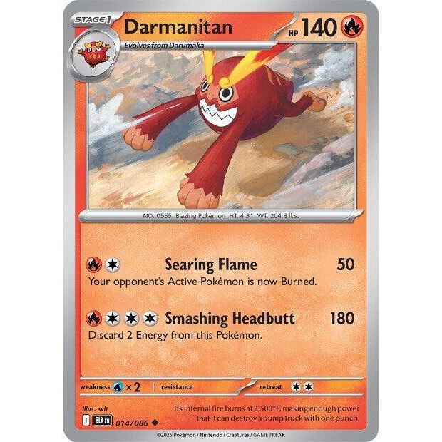 Darmanitan [BLK - 014/086]
