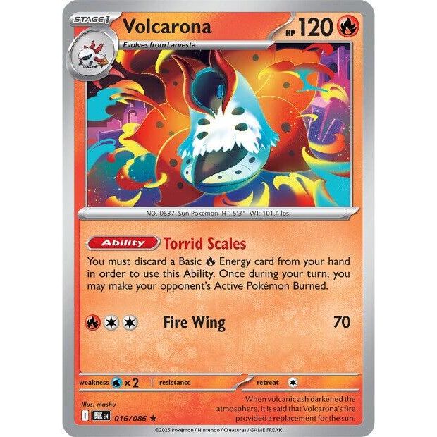 Volcarona [BLK - 016/086]