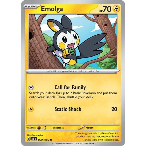 Emolga [BLK - 029/086]