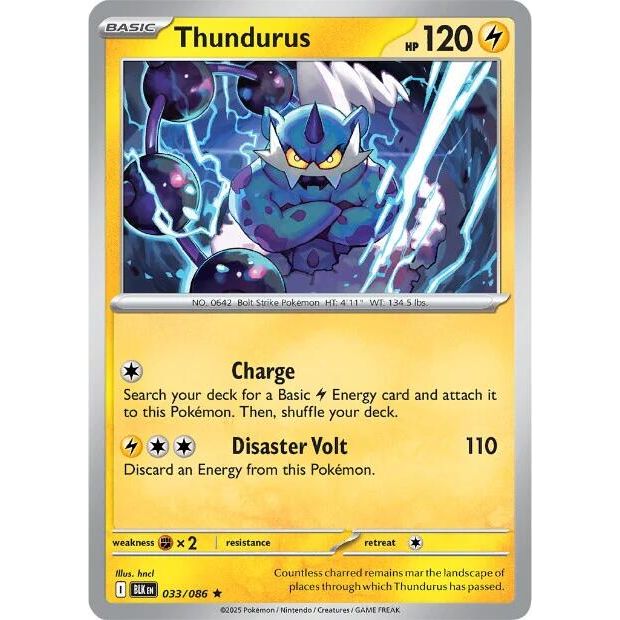 Thundurus [BLK - 033/086]
