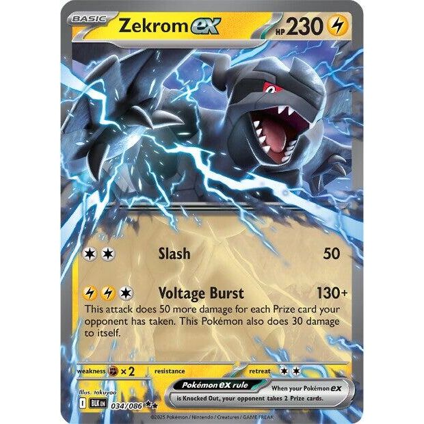 Zekrom ex [BLK - 034/086]