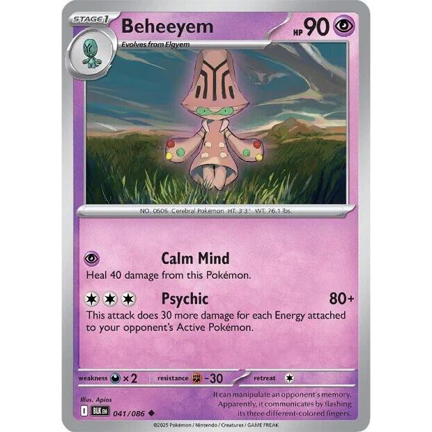 Beheeyem [BLK - 041/086]