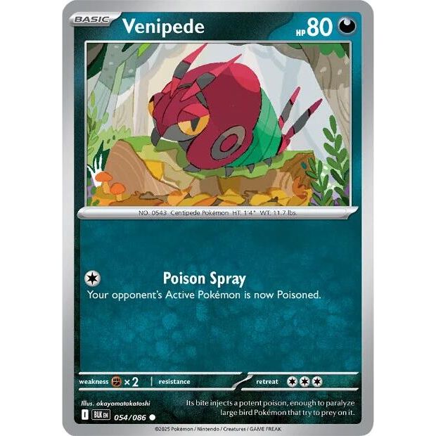 Venipede [BLK - 054/086]