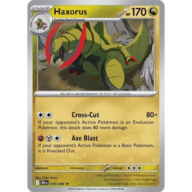 Haxorus [BLK - 070/086]