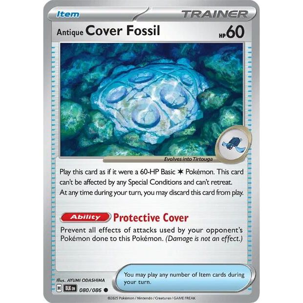 Antique Cover Fossil [BLK - 080/086]